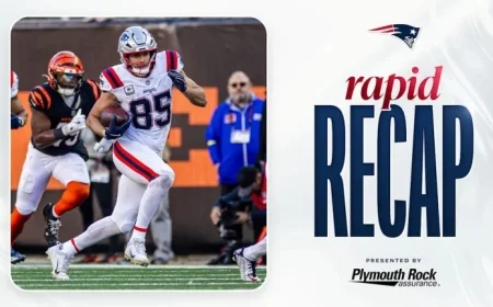 Patriots Secure Hard-Fought 26-20 Victory Over Bengals in Cincinnati