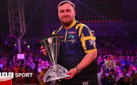 Luke Littler Clinches First Players Championship by Defeating Nathan Aspinall