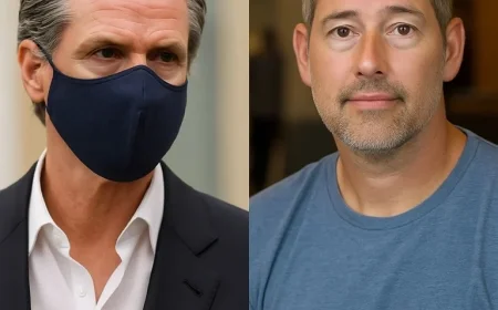 Sean Duffy, Gavin Newsom Clash Over Mask Rules, Dress Codes Ahead of 2028