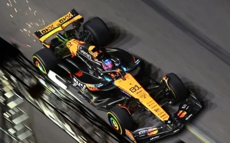 McLaren DSQ in Las Vegas Boosts Lando Norris’s F1 Title Odds Against Verstappen