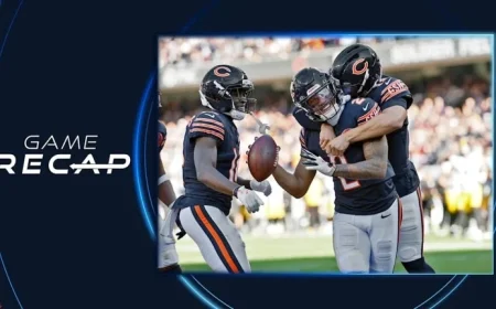 Bears Triumph over Steelers, Advancing to 8-3