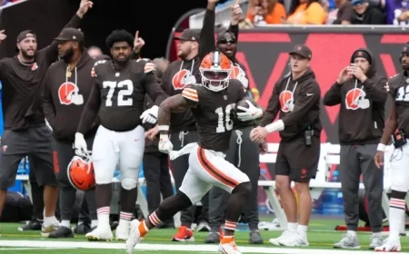 Quinshon Judkins Injury Update: Browns RB’s Week 12 Status Revealed