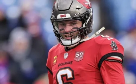 Baker Mayfield, Five Bucs Players Fall Ill on Wednesday