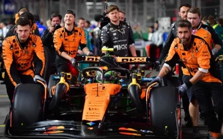 McLaren Disqualifications Shake Up Title Race at Las Vegas Grand Prix