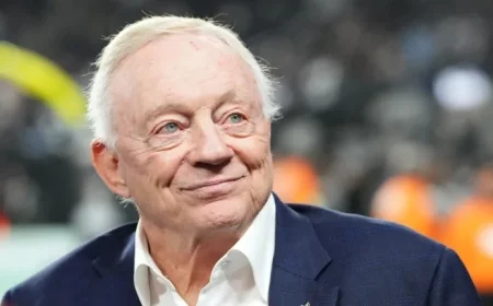 Jerry Jones Celebrates Historic Cowboys Comeback Victory