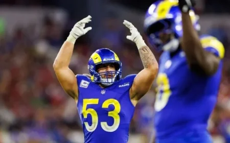 Rams Extend LB Landman’s Contract for Three Years
