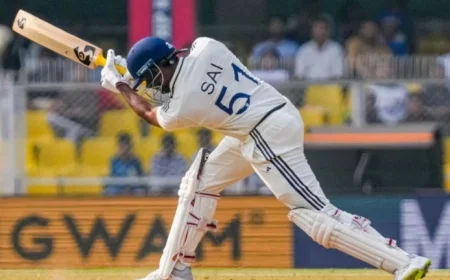 Sai Sudharsan Struggles as India’s Test No.3 Issues Persist Against South Africa