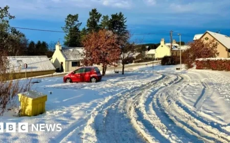 Scotland Experiences UK’s Coldest November Temperature in 15 Years