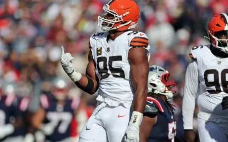 Myles Garrett Breaks Browns’ Single-Season Sack Record