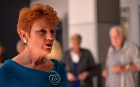 Far-Right Politician Sparks Outrage with Burqa Stunt in Australian Parliament