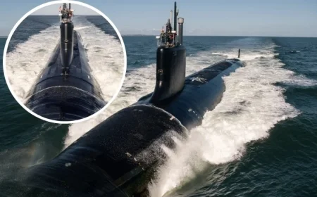 8000-Ton Submarine with Stealth Warfare Tech Delivered to US Navy