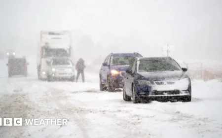 Rainy Weekend Forecast Marks End of UK’s Snowy Cold Spell