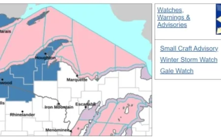 Michigan Braces for Thanksgiving Winter Storm: Watch Issued