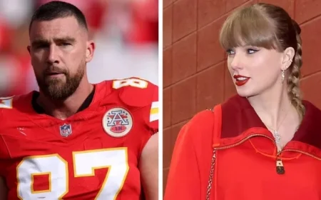 Taylor Swift Celebrates Travis Kelce and Chiefs’ Victory Over Colts