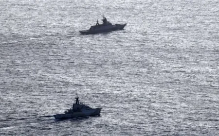 British Navy Intercepts Russian Corvette, Tanker Amid Rising Naval Activity