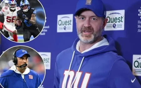 Giants Dismiss Defensive Coordinator Shane Bowen Following Another Collapse