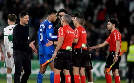 First Serious Warning Issued to Players and Coach Xabi Alonso