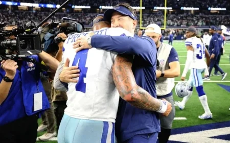 Prescott, Schotty Celebrate Unlikely Victory Against Eagles: ‘We Believed’