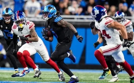 PFF Grades and Snap Counts Analyzed in Giants’ Defeat to Lions