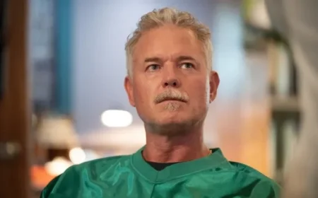 Eric Dane Earns 10-Minute Ovation on ‘Brilliant Minds’ Set: Exclusive Clip