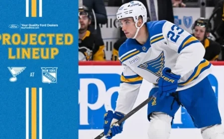 Rangers vs. Bruins: Predicted Lineup for November 24 Matchup