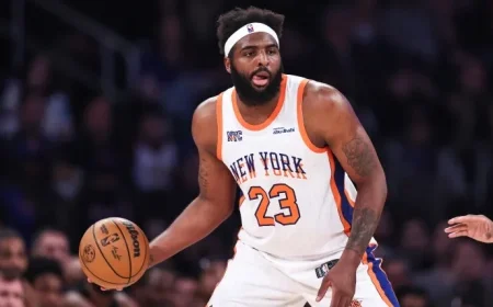 Mitchell Robinson’s Absence Impacts Knicks in Nets Matchup