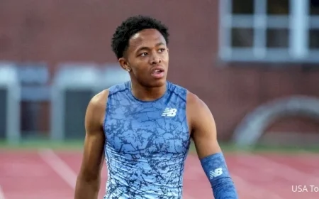 Olympian Quincy Wilson Joins University of Maryland Track and Field