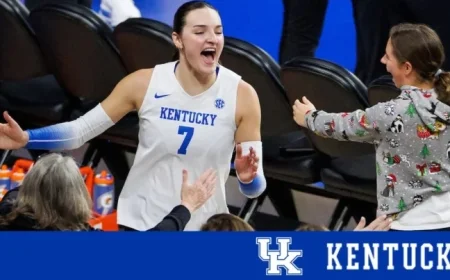 Hudson’s Flawless Play Propels Kentucky to Semifinals