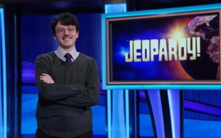 Jeopardy! Champion Harrison Whitaker Extends Winning Streak to Eight Games