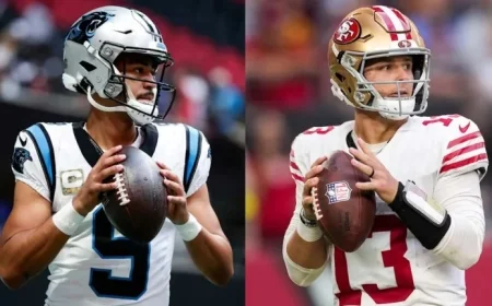 Panthers vs. 49ers: Key Storylines for Monday’s Week 12 Prime-Time Game