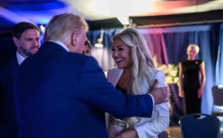 Erika Kirk Under Scrutiny for Alleged Trump, JD Vance Connections after Viral Moments