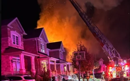 Brampton House Fire Death Toll Rises to Four, Peel Police Confirm