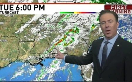 Tuesday Storms to Lash the Southern Region