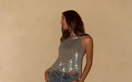 Hailey Bieber Embraces Trendy Going-Out Tops