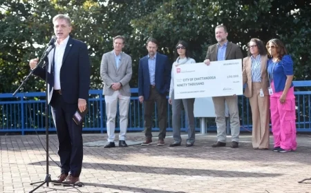 $90K Grant Boosts Coolidge Park Band Shell in Chattanooga