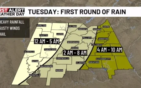 First Alert Weather Day Kicks Off After Midnight