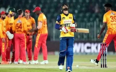 Zimbabwe and Sri Lanka Battle for Tri-Nation Series Final Today