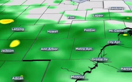 Rain, Snow, and Winds: Temperatures Plummet in Weather Whiplash