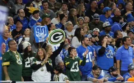 Record-Breaking Audience Expected for Packers-Lions Game