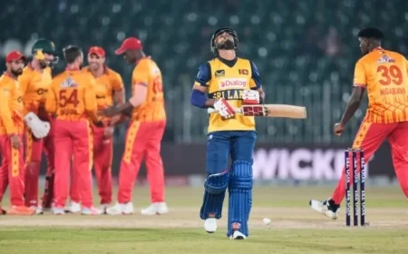 Zimbabwe Bats First in Tri-Series Bid; Sri Lanka Makes Two Changes