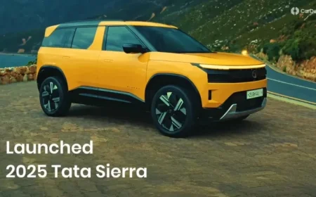 Tata Sierra 2025 Debuts at Rs 11.49 Lakh; Full Pricing in December