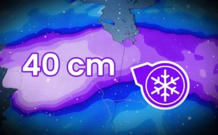 Major Storm to Bring Up to 40 cm of Snow to Quebec