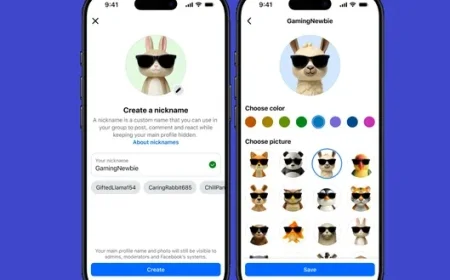 Facebook Introduces Nickname Feature for Group Posts