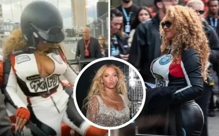 Beyoncé Allegedly Alters Her Photos from Formula 1 Event