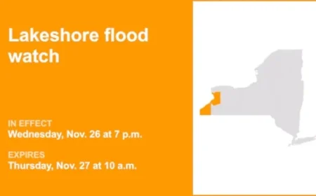 Western New York Braces for Lakeshore Floods on Wednesday and Thursday
