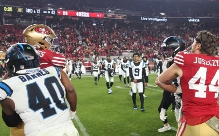 Tre’von Moehrig Accuses Jauan Jennings of Unsportsmanlike Conduct Before Low Blow