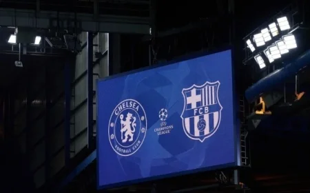 Chelsea and Barcelona Lineups Confirmed for Champions League Showdown