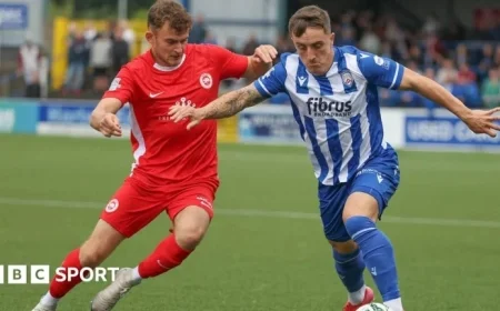 Coleraine vs. Larne Live on BBC iPlayer in Irish Premiership