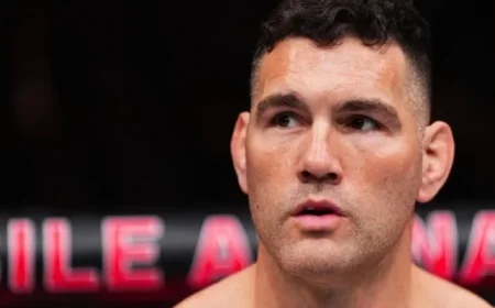 Chris Weidman Explains No Fight with Anderson Silva on Paul-Joshua Card