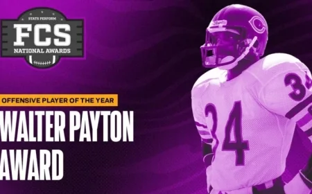 30 FCS Stars Nominated for 2025 Walter Payton Award Finalist List
